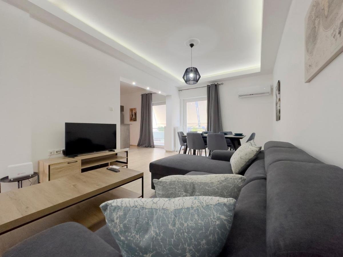 Aristotelous Spacious 109Sqm Apt In Athena Bagian luar foto